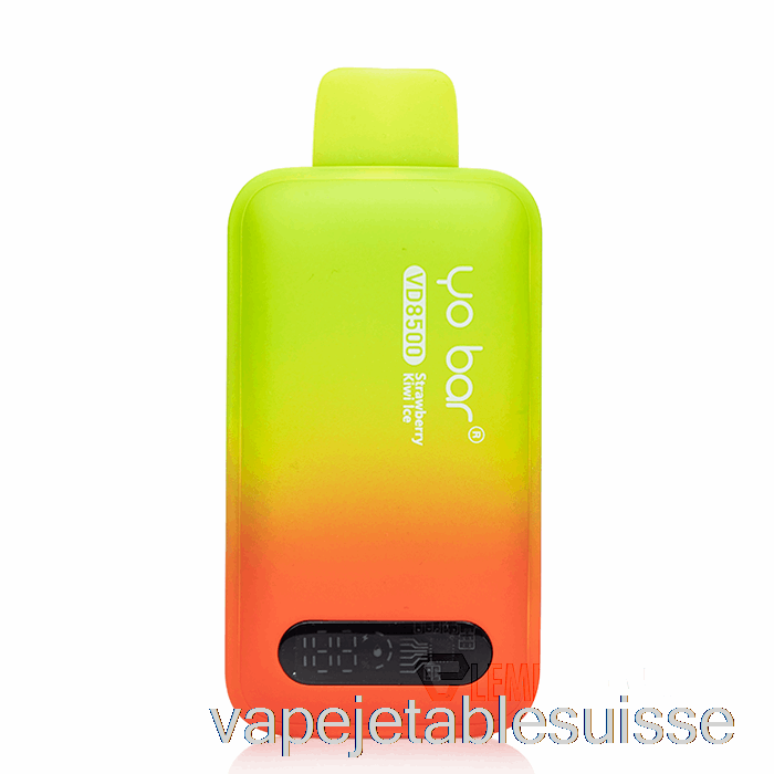 Vape Suisse Yo Bar Vd8500 Jetable Fraise Kiwi Glace